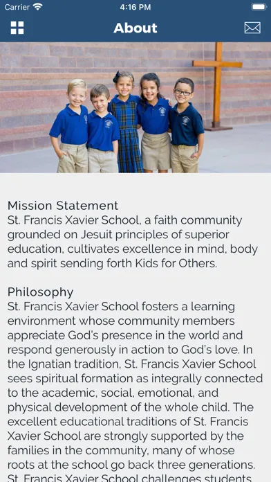 Capturas de tela do St. Francis Xavier School - AZ