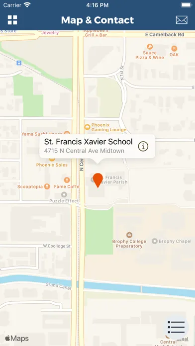 Capturas de tela do St. Francis Xavier School - AZ