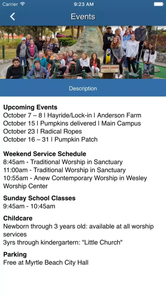 FUMC Myrtle Beach Youth স্ক্রিনশট
