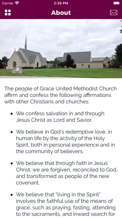 Grace UMC - Franklin, IN Screenshots