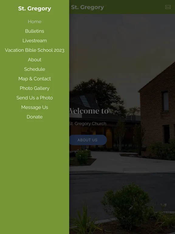 St. Gregory - Clarks Green, PA iPad  スクリーンショット