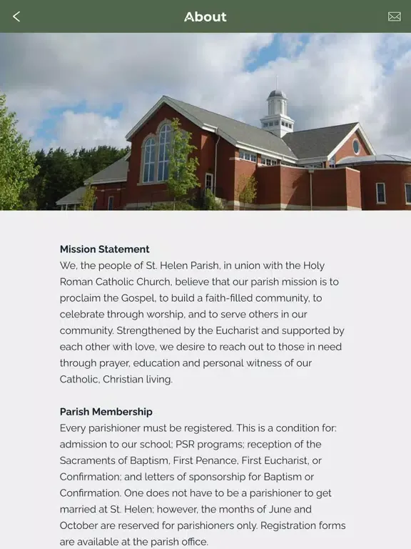 St. Helen - Newbury, OH iPad  Screenshots