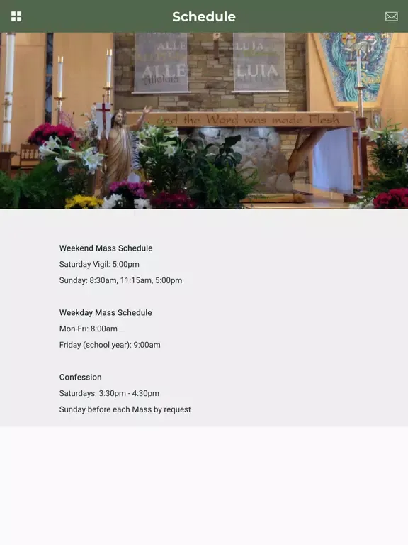 St. Helen - Newbury, OH iPad  Screenshots