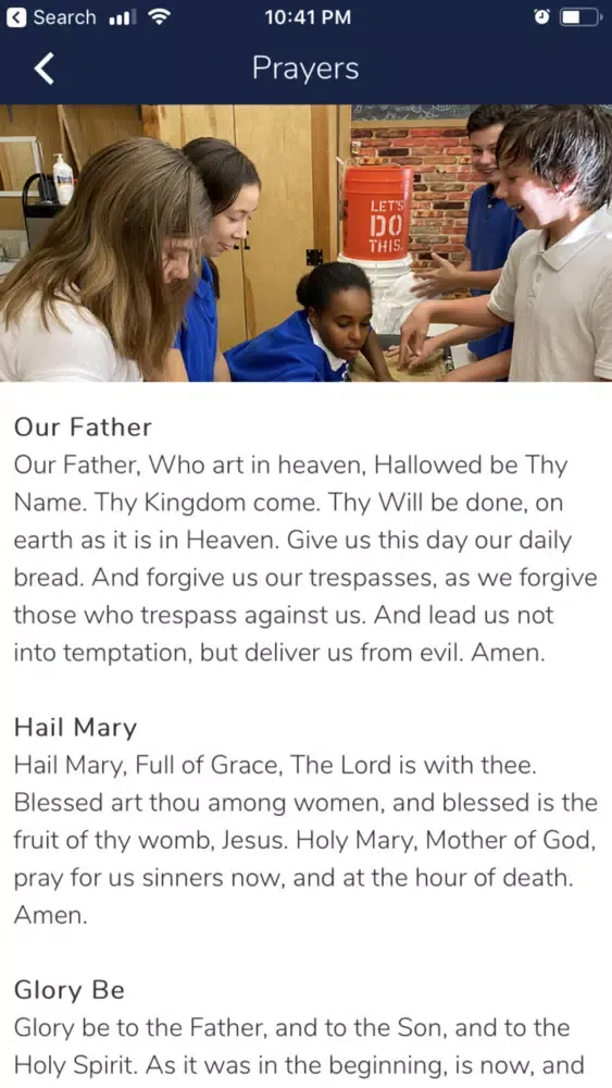 Capturas de pantalla de St. Ignatius School - Portland