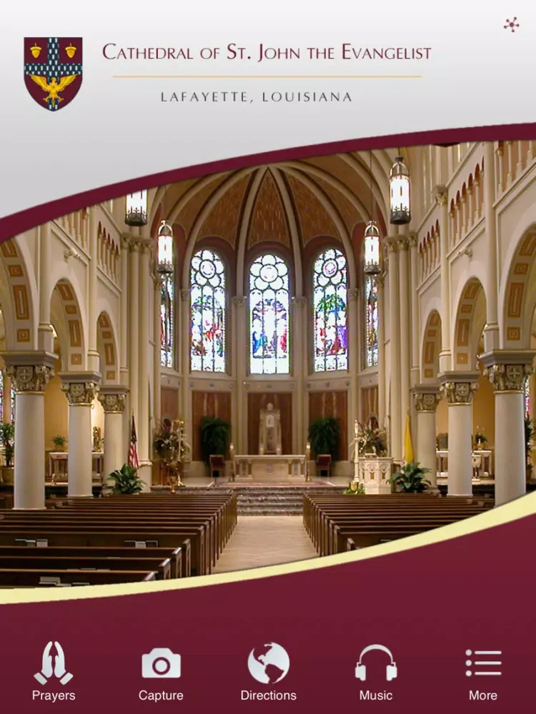 Cathedral of St. John the Evangelist - Lafayette, LA iPad  스크린샷