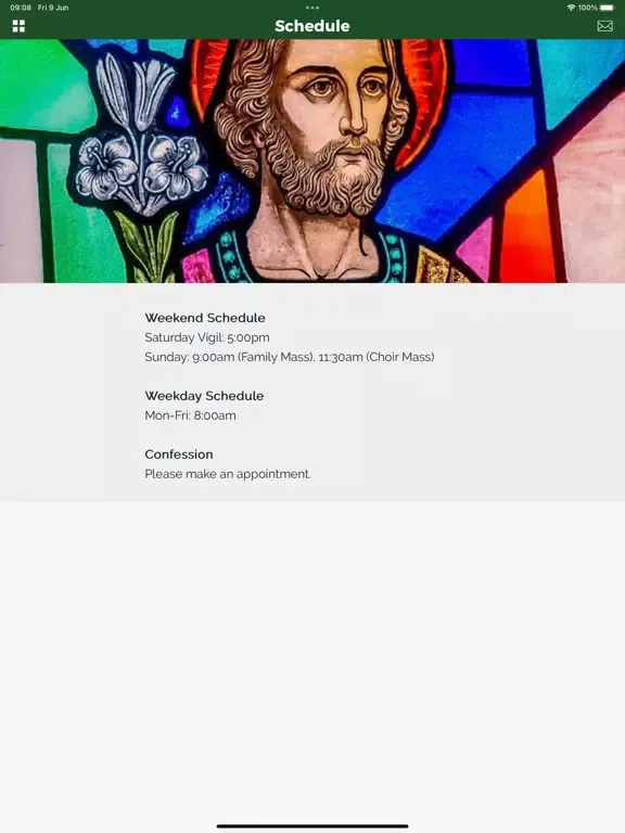 Capturas de tela do St. Joseph - Maplewood, NJ iPad 