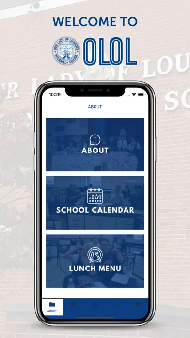 Lourdes Regional School App Ekran Görüntüleri