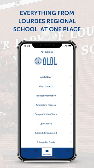 Lourdes Regional School App Ekran Görüntüleri