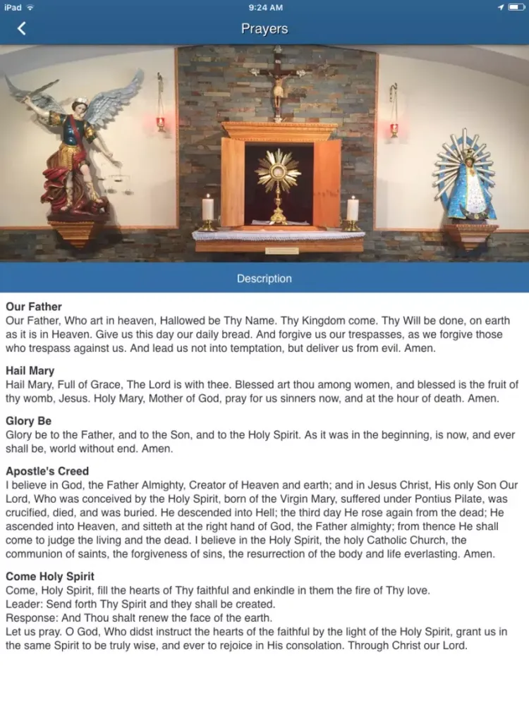 St. Michael Catholic Church - Wauchula, FL iPad 應用截圖
