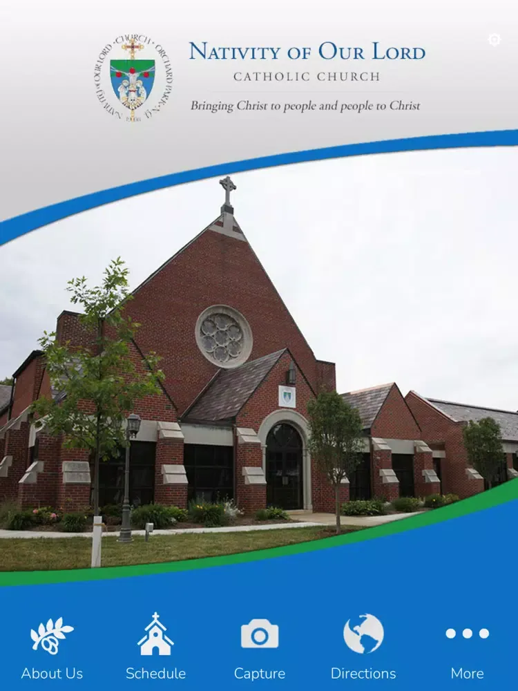 Capturas de tela do Nativity Parish and School iPad 
