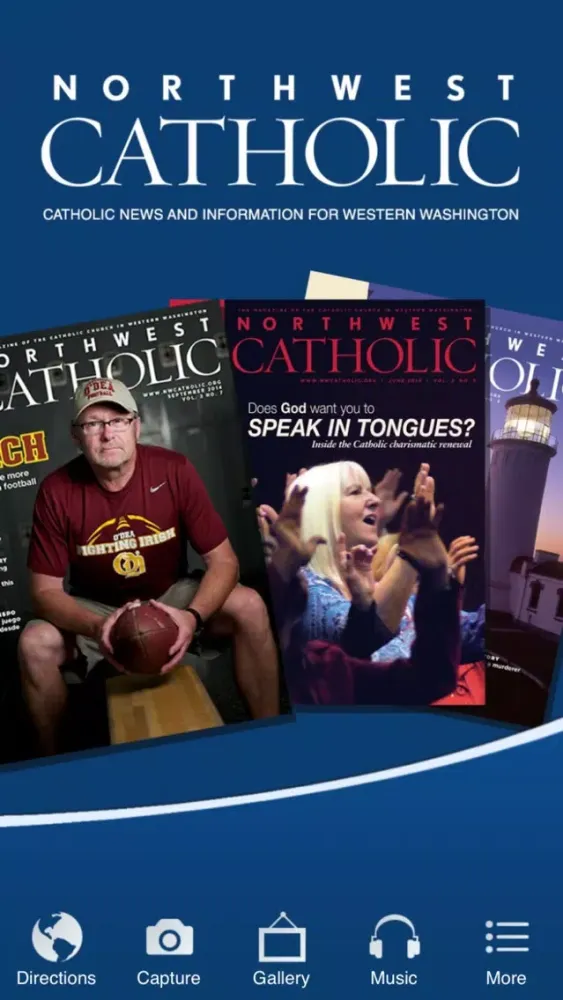 Tangkapan layar Northwest Catholic – Archdiocese of Seattle Magazine