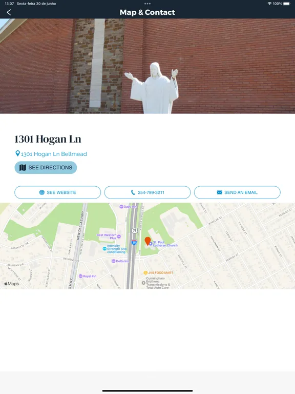 St. Paul Lutheran - Waco, TX iPad  Screenshots