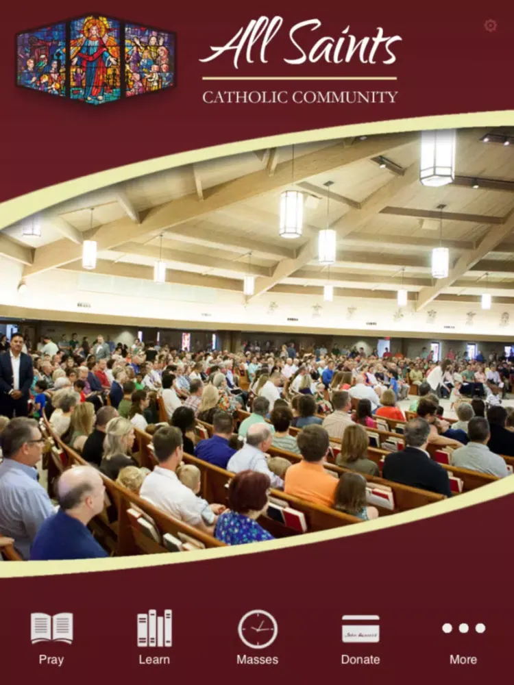 Ảnh chụp màn hình của All Saints Catholic Community - Dallas, TX iPad 