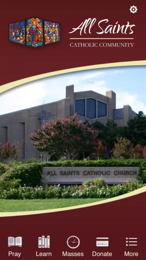 Ảnh chụp màn hình của All Saints Catholic Community - Dallas, TX