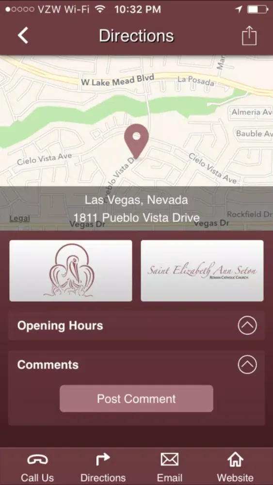 Capturas de pantalla de St. Elizabeth Ann Seton, LV NV