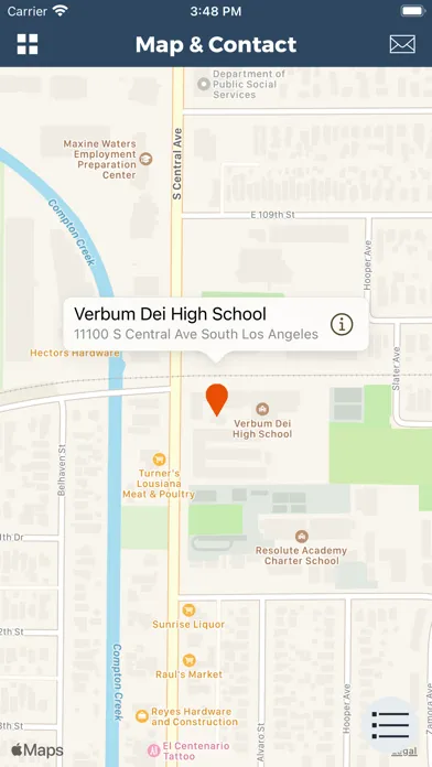 Zrzuty ekranu Verbum Dei High School, LA, CA