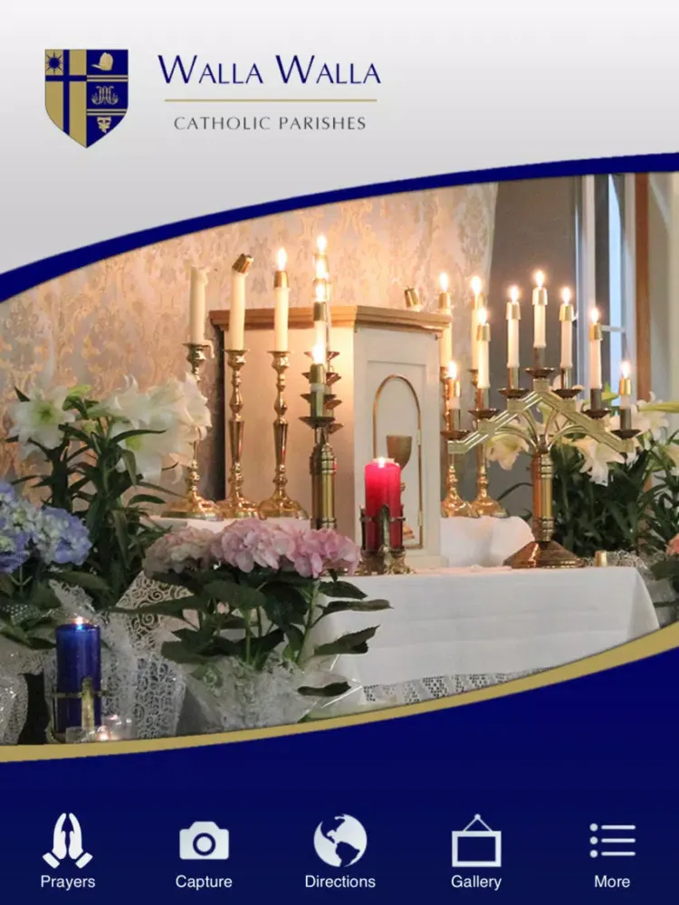 Walla Walla Catholic Parishes iPad 应用截图