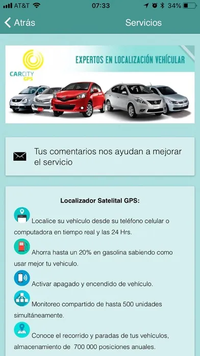 CarCity GPS স্ক্রিনশট