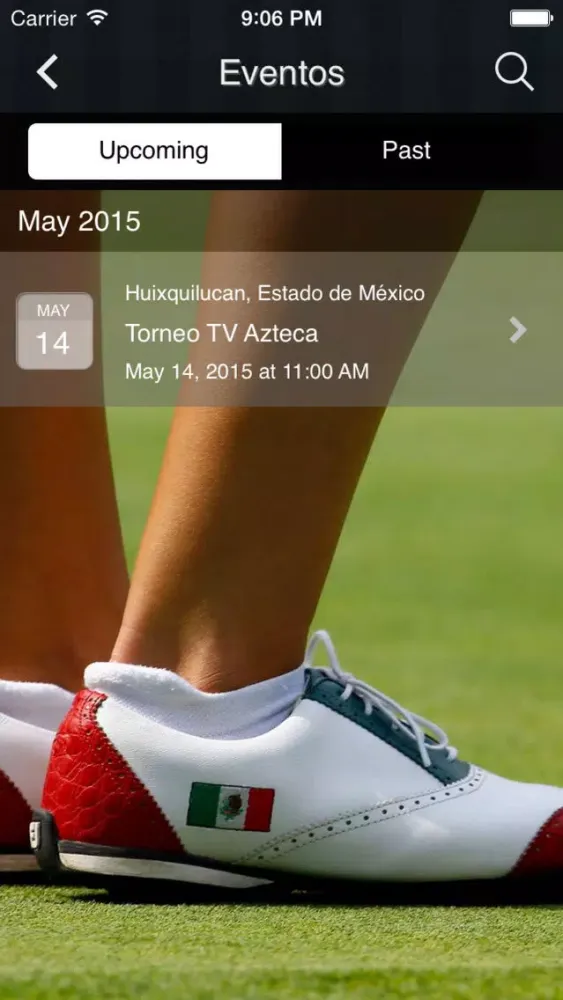 Screenshot di GolfDigestMx