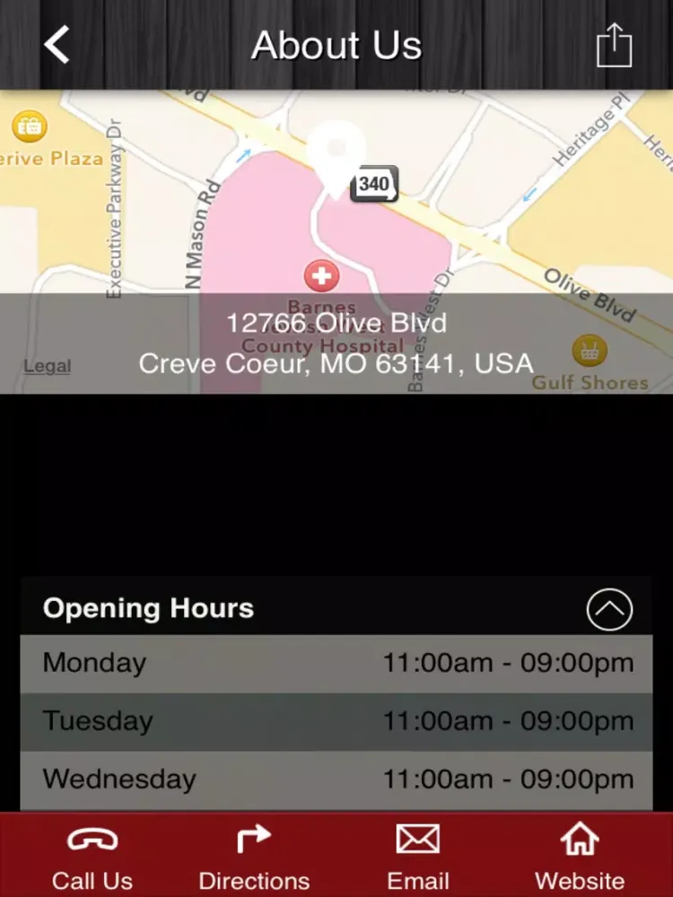 Capturas de tela do Dave and Tony's Premium Burger Joint iPad 