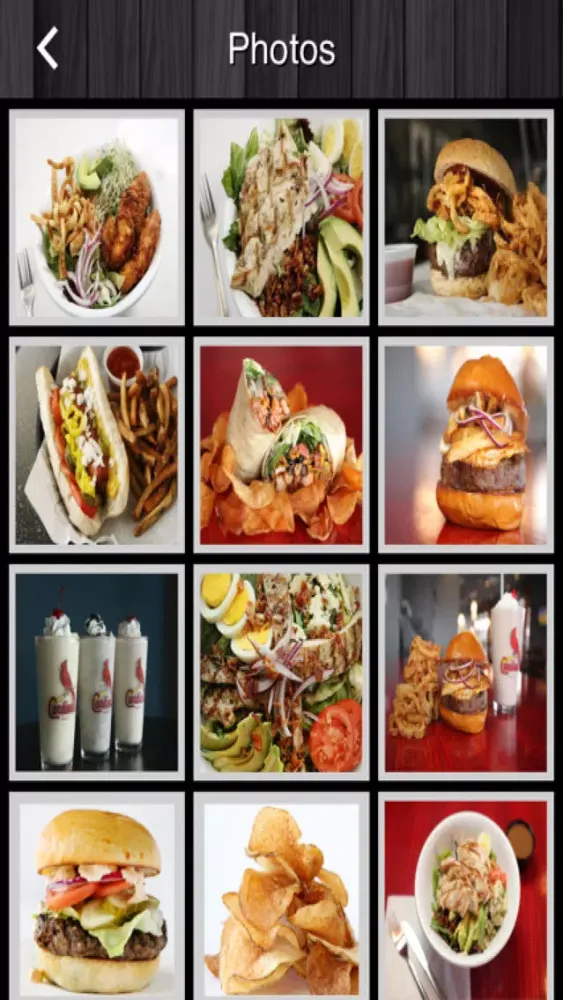 Capturas de tela do Dave and Tony's Premium Burger Joint