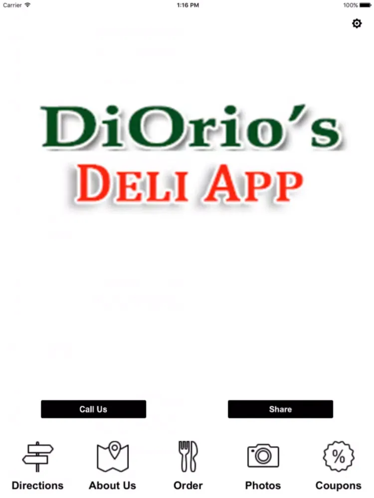 DiOrio Supermarket iPad  Screenshots