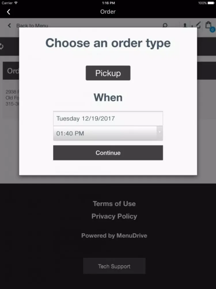 DiOrio Supermarket iPad  Screenshots