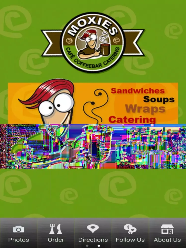 Moxies Cafe & Caterer iPad  Screenshots