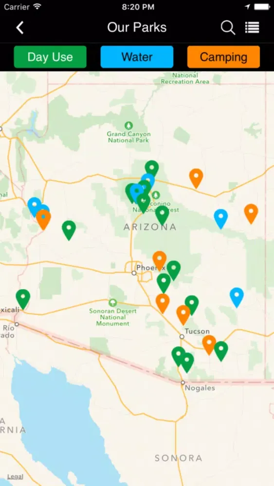 Arizona State Parks應用截圖