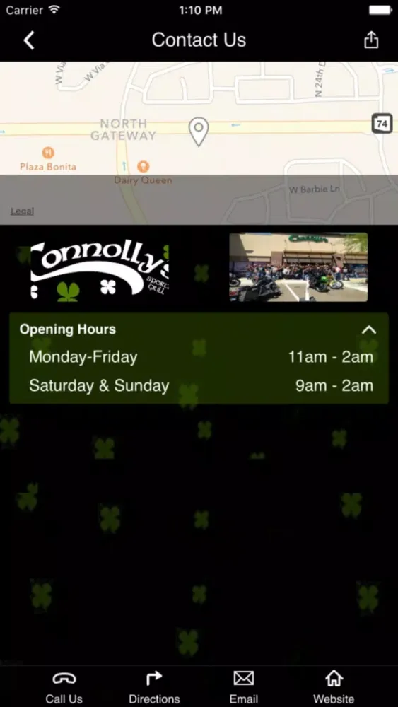 Capturas de tela do Connolly's Sports Grill