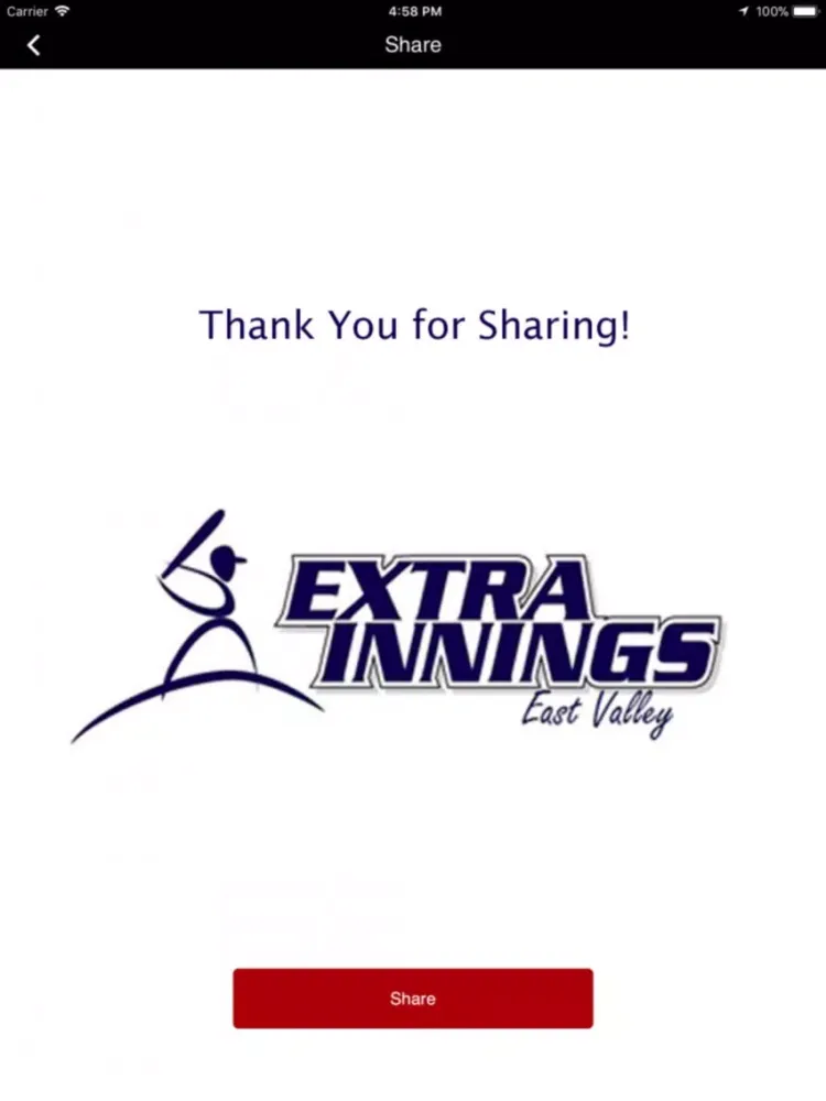 Capturas de tela do Extra Innings East Valley iPad 
