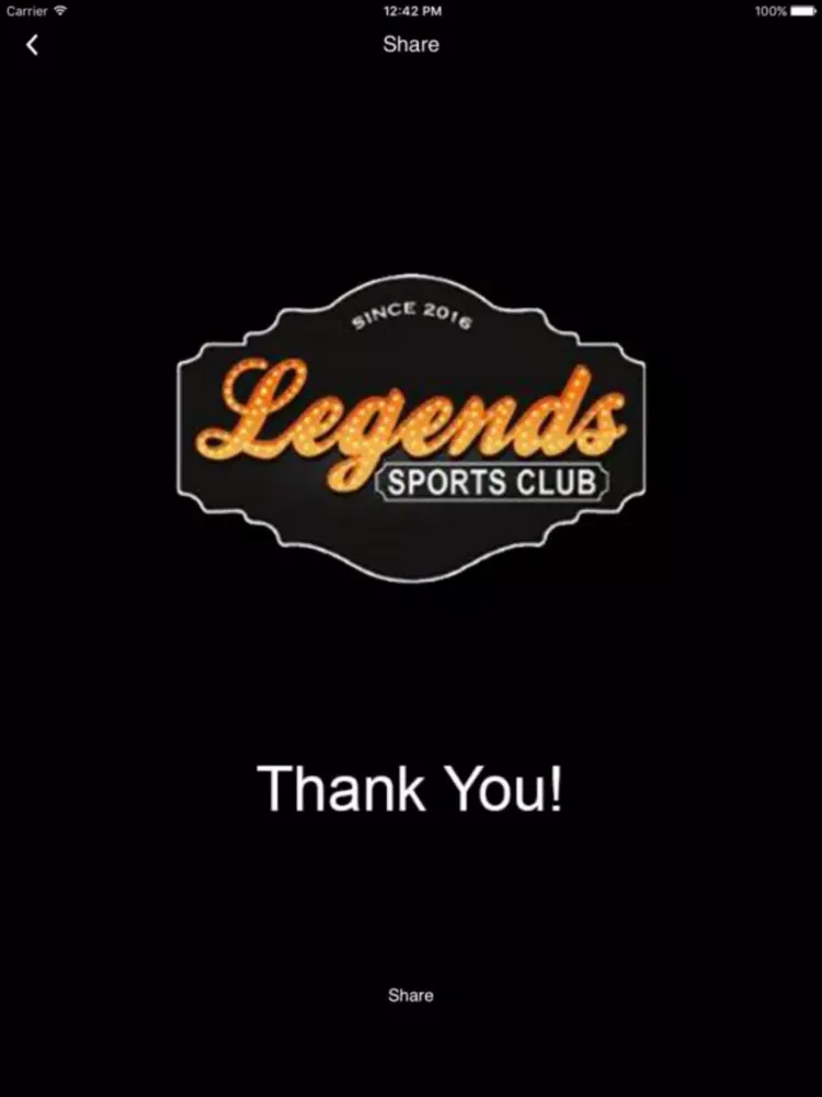 Capturas de tela do Legends Sports Club iPad 