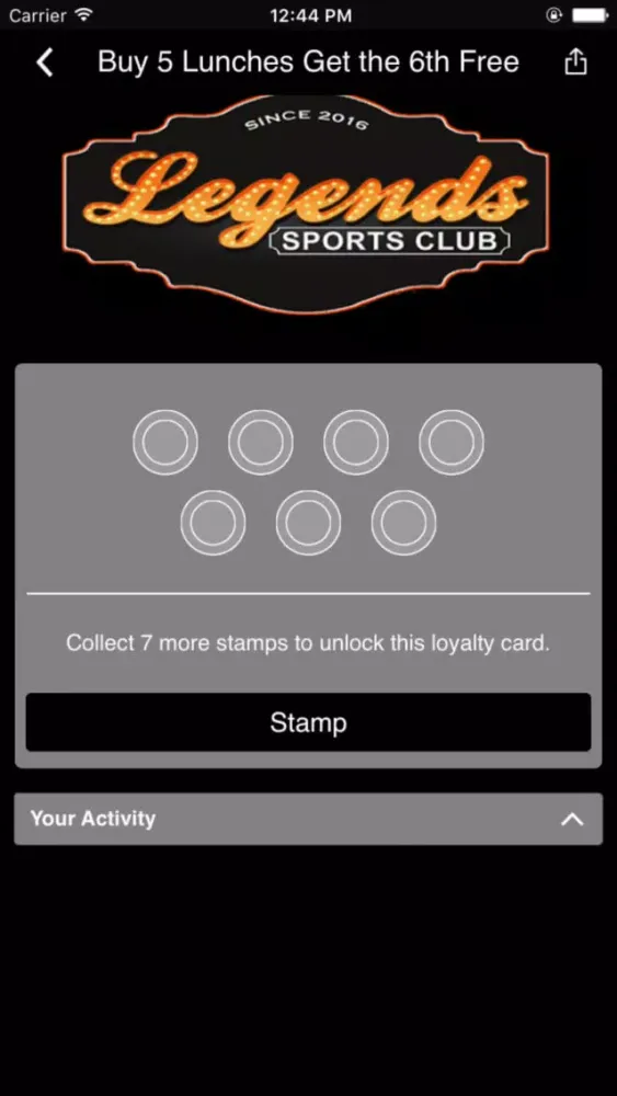 Capturas de tela do Legends Sports Club