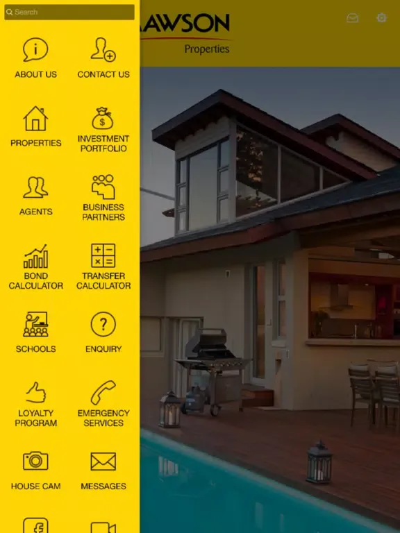 Rawson Properties Tableview iPad  স্ক্রিনশট