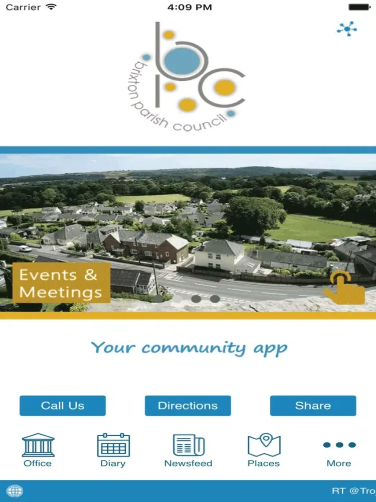 Скриншоты Brixton Parish Council iPad 