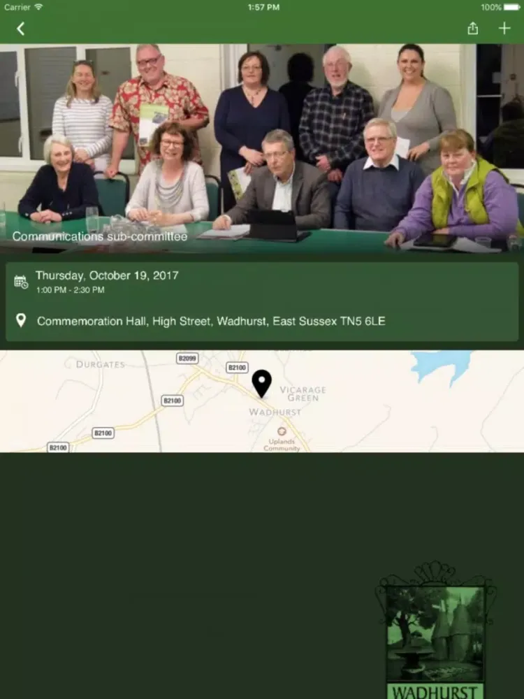 Wadhurst Parish Council iPad  سکرین شاٹس