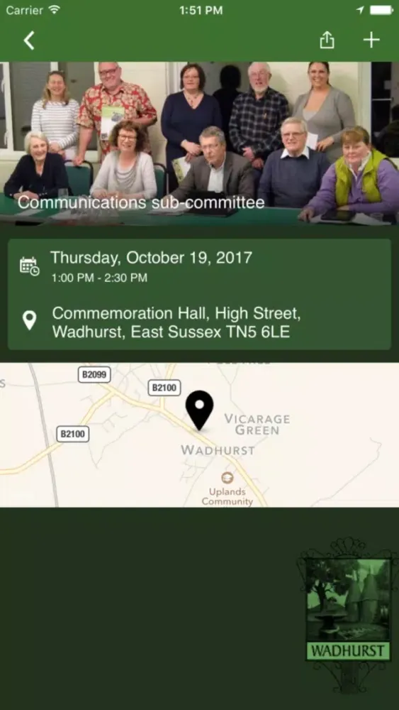 Wadhurst Parish Council سکرین شاٹس