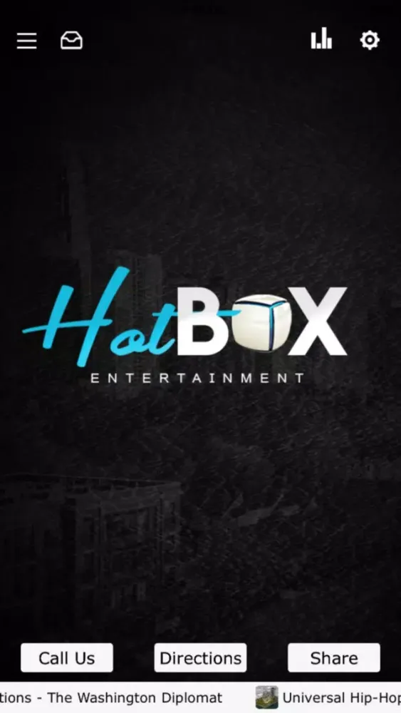 Tangkapan skrin HOTBOXENT
