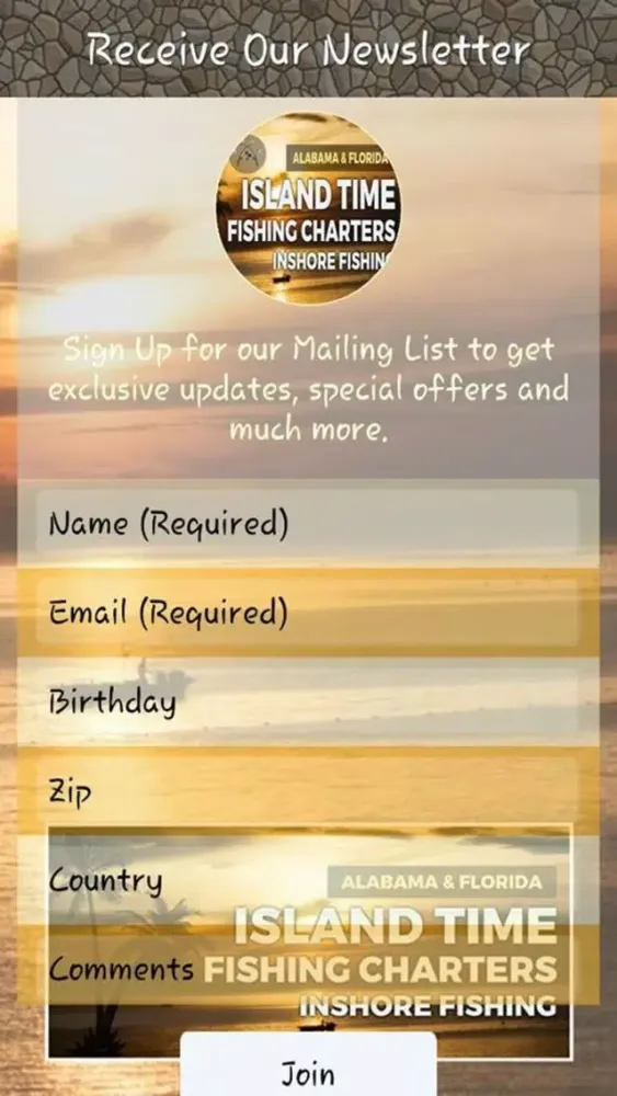 Island Time Fishing Charters 스크린샷