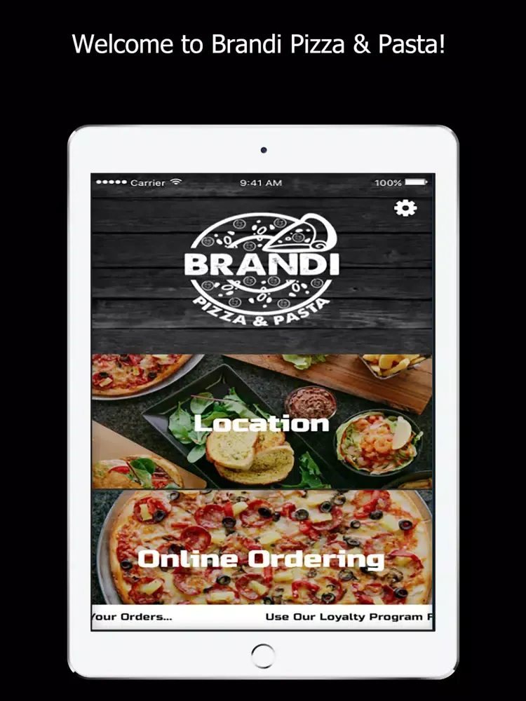 Brandi Pizza & Pasta iPad  Ekran Görüntüleri