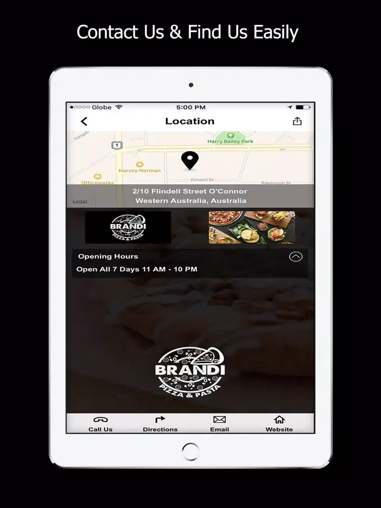 Brandi Pizza & Pasta iPad  Ekran Görüntüleri
