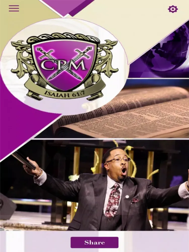 Charles Perry Ministries iPad 应用截图