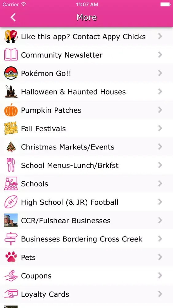 تصاویر Cross Creek Community App