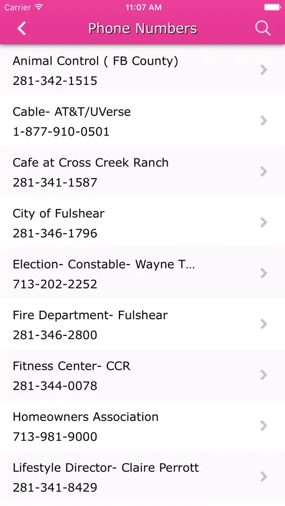 تصاویر Cross Creek Community App