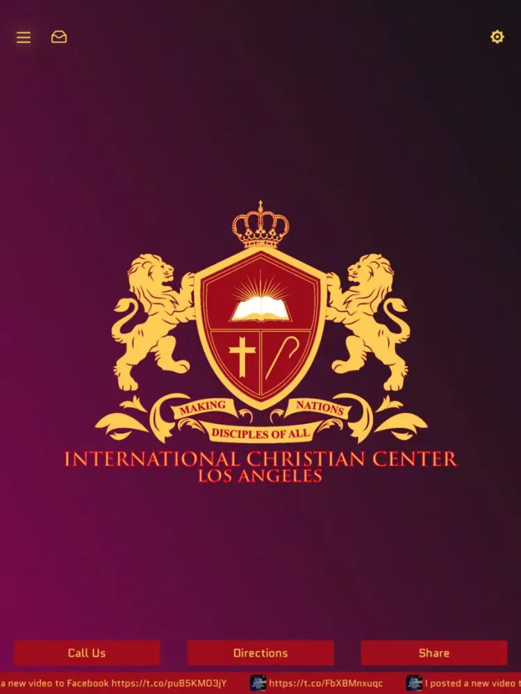 Int'l Christian Center, LA iPad  স্ক্রিনশট