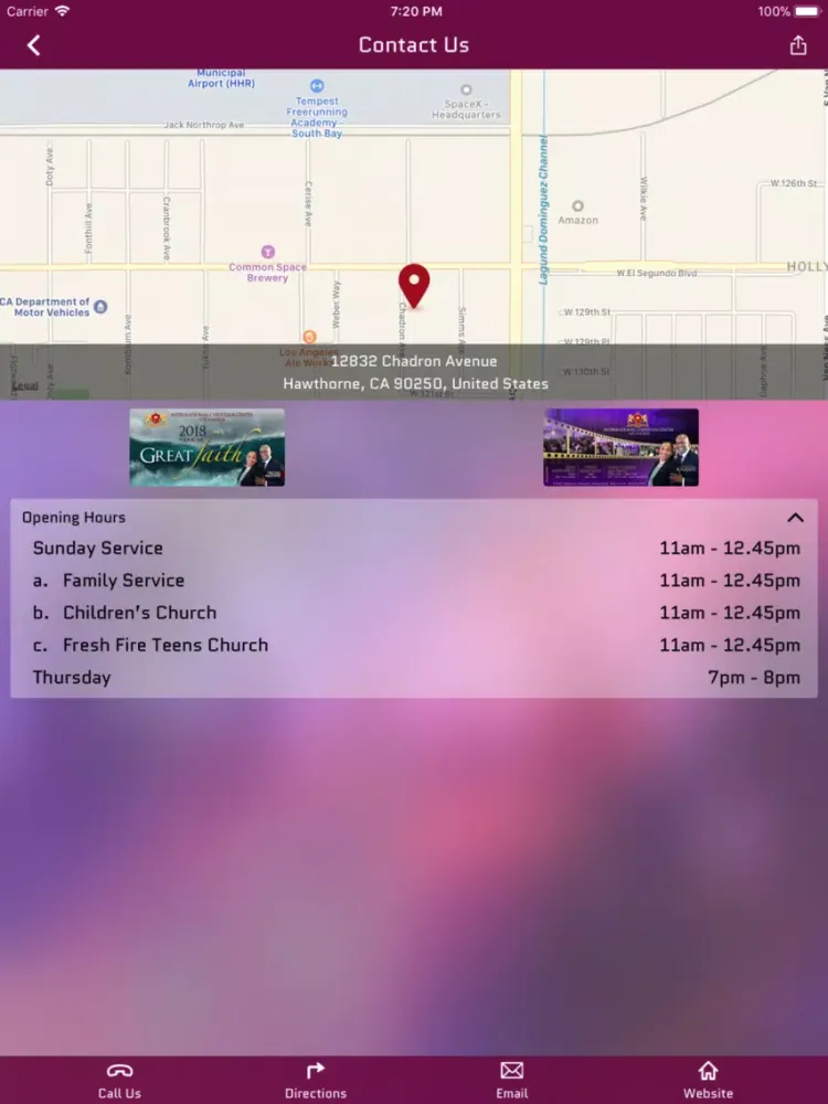 Int'l Christian Center, LA iPad  স্ক্রিনশট