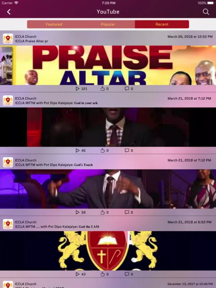 Int'l Christian Center, LA iPad  স্ক্রিনশট