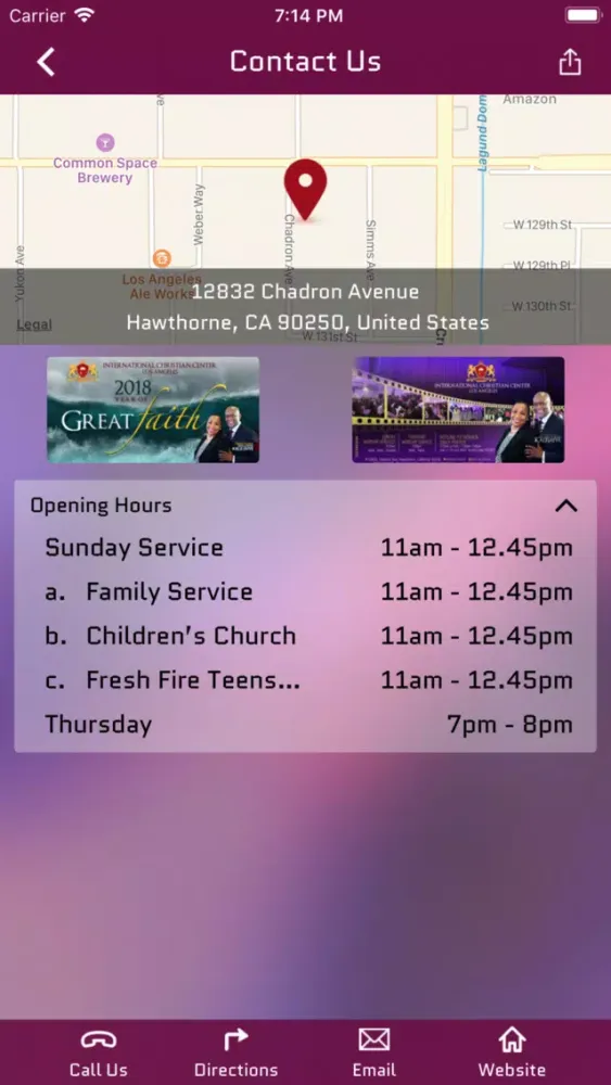 Int'l Christian Center, LA স্ক্রিনশট