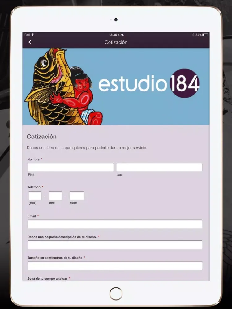 Estudio 184 iPad  Ekran Görüntüleri