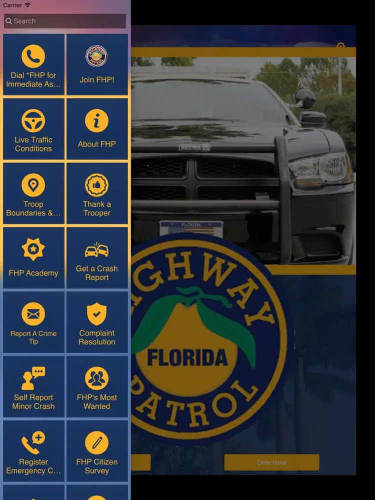 Florida Highway Patrol iPad  スクリーンショット